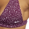 Haut de maillot de bain Violet Femme Nike Reversible Bralette