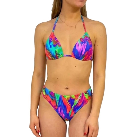 Maillot de bain Multicolore Femme Haute Pression YA