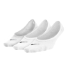 x3 Paires de Chaussettes invisible Blanc Nike Lightweight