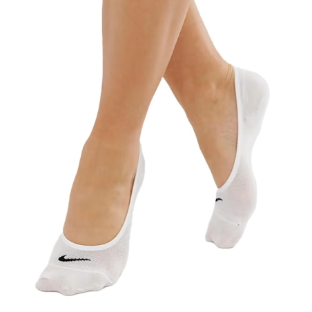 x3 Paires de Chaussettes invisible Blanc Nike Lightweight
