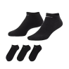 X3 Paires de Chaussettes Noir Mixte Nike Everyday Ltwt