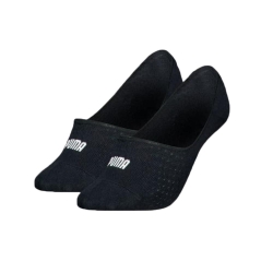 x2 Paires de Chaussettes Noires Femme Puma Footie01