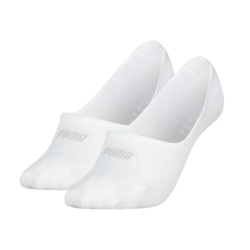 x2 Paires de Chaussettes Blanches Femme Puma Footie01