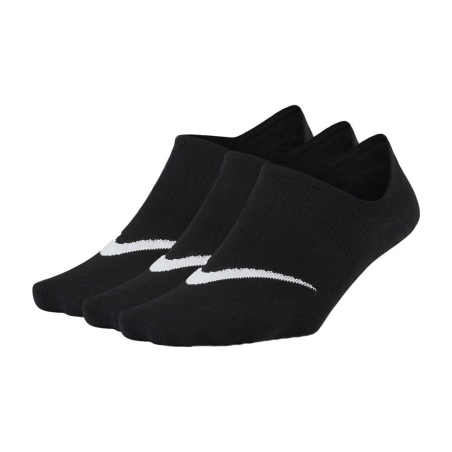 x3 Paires de Chaussettes Noires Femme Nike Everyday