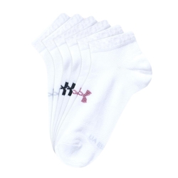 Lot de 3 Paires Chaussettes Blanches Femme Under Armour Low Cut