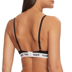 Soutien Gorge Noir Femme Tommy Hilfiger Triangle