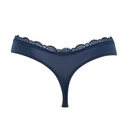 String Marine Femme Calvin Klein Jeans Thong