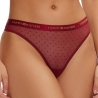 Lot de 3 Strings Blanc/Rouge/Noir Femme Tommy Hilfiger Thong