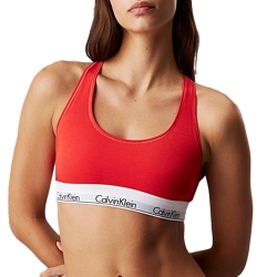 Brassière Rouge Femme Calvin Klein Jeans Unlined 0000F3785E