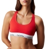 Brassière Rouge Femme Calvin Klein Jeans Unlined 0000F3785E