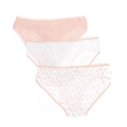 Lot x3 Culottes Rose/Blanche Femme Lulu Castagnette