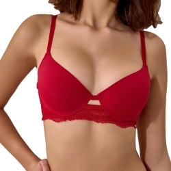 Soutien-Gorge Rouge Femme Les Petites Bombes SARAH