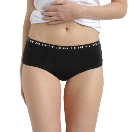 Culotte De Règle Noire Femme Dim DAYB