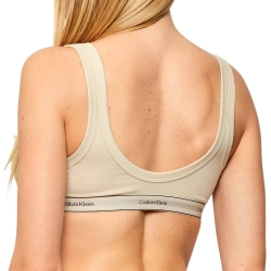 brassière Beige Femme Calvin Klein Jeans Unlined