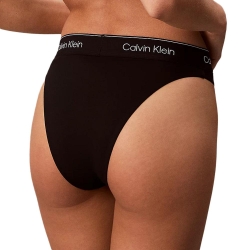 String Noir Femme Calvin Klein Jeans Tanga