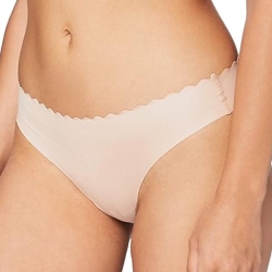 x2 String Beige/Blanc Femme Dim DIM0A6M