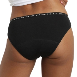 Culottes Menstruel Flux Moyen Noir femme DIM D0AY7