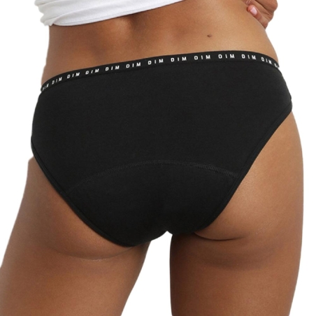 Culottes Menstruel Flux Moyen Noir femme DIM D0AY7