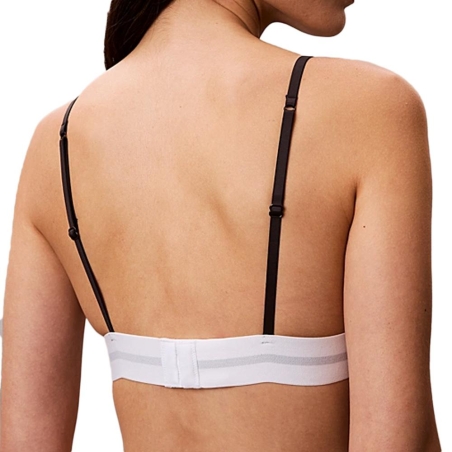 Soutien-Gorge Noir Femme Calvin Klein Jeans Unlined Triangle