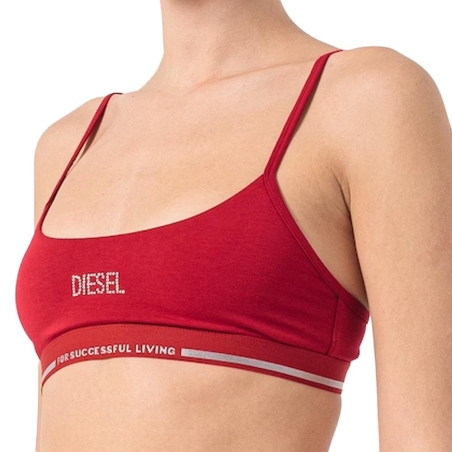 Brassière Rouge Femme Diesel Reggiseno