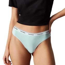 String Bleu Femme Calvin Klein Jeans Brazilian