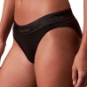 Culotte Noir/Gris Femme Calvin Klein Jeans Bikini