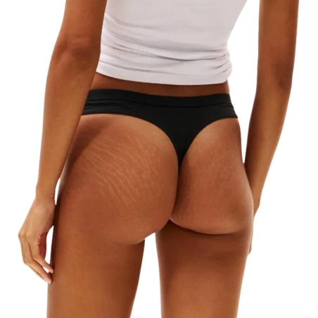x5 Strings Noirs Femme Tommy Hilfiger Thong