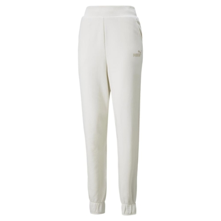 Jogging Beige Femme Puma Embroi 847093