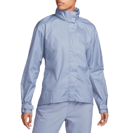 Veste Coupe Vent Bleu Femme Nike Fast Repel