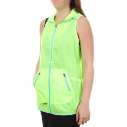 Coupe-vent Vert Fluo Femme New Balance Windcheater