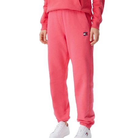 Jogging Rose Femme Tommy Jeans Badge Jogger