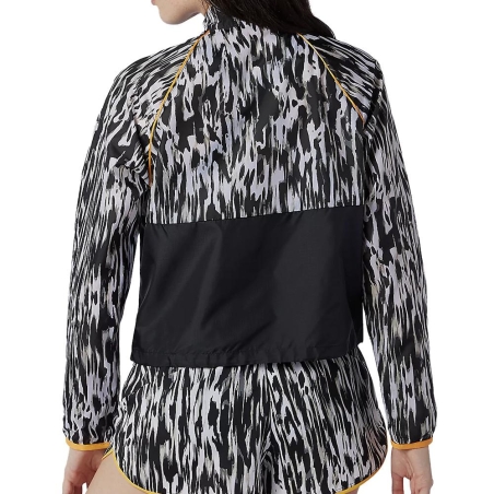 Veste de Sport Noir/Gris Femme New Balance Fast Flight