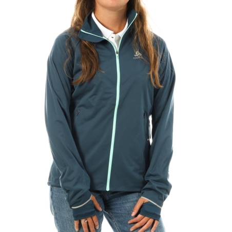 Veste Technique Bleu Femme ODLO Zeroweight Pro