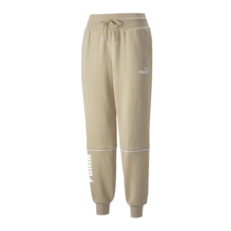 Jogging Beige Femme Puma Power