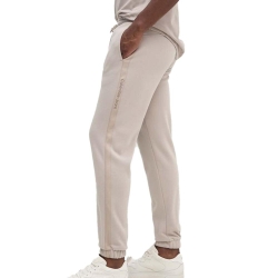 Jogging Beige Femme Calvin Klein Jeans Logo Tape