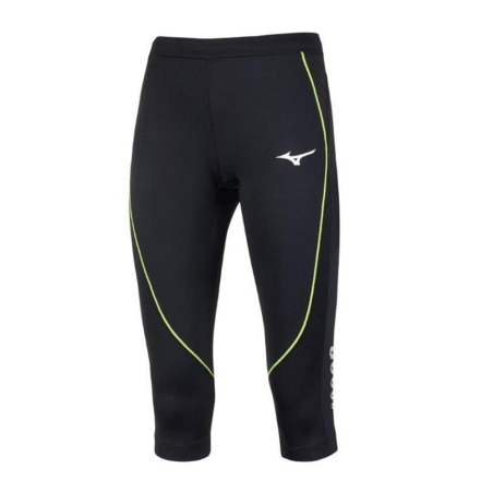 Legging Noir Femme Mizuno Wos