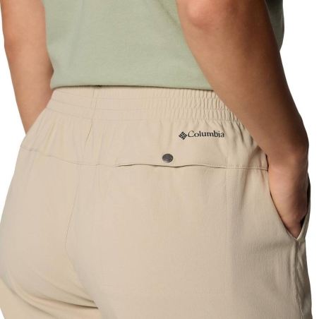 Pantalon Fluide Beige Femme Columbia Cedar