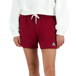 Short Bordeaux Femme Le Coq Sportif Heritage