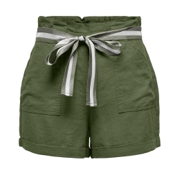 Short Vert Femme Only Rita Lurex