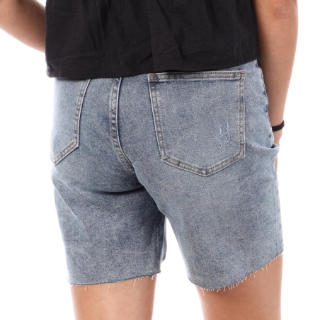 Bermuda en Jean Bleu Clair Femme Monday Premium Bermuda Coupe