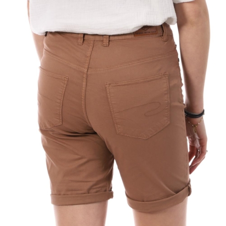 Bermuda Marron Femme Lee Cooper Wopara
