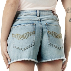 Short Bleu Femme Von Dutch Brut