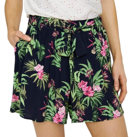 Short Marine/Rose Femme Only Life Jasmin