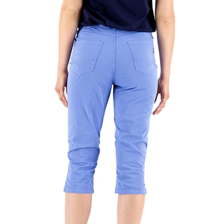Pantacourt Corsaire Bleu Femme TBS SANTACOR