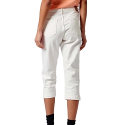 Pantacourt Blanc Femme Kaporal LOLIE24