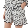 Short Blanc/Noir Femme YAS Yasmulla