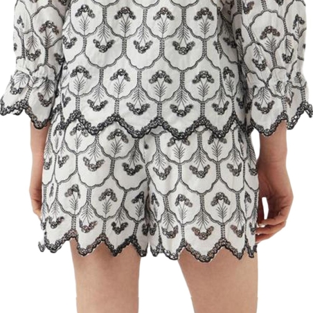 Short Blanc/Noir Femme YAS Yasmulla
