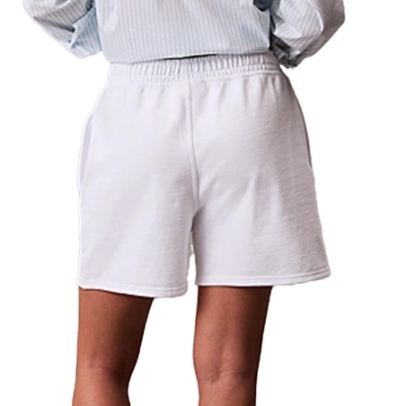 Short Blanc Femme Calvin Klein Jeans Monologo French