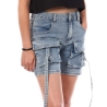 Short Cargo Bleu Femme Monday Premium BUE