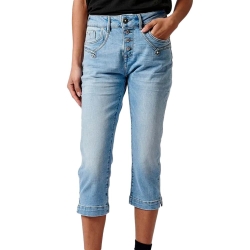 Pantacourt Bleu Femme Kaporal LOLIE24